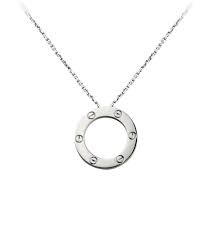 Cartier Multi White Gold Love Necklace Ad Ad White Multi Cartier Necklace Love In 2020 Love Necklace White Gold Necklaces Necklace