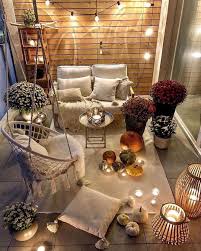 Home Decor Inspiration On Instagram Via My Homely Decor Fall Vibes By House 1a Apartment Balcony Decorating Balcony Decor Bohemian Living Room Decor