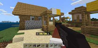 Weapons [data pack] version 4. 3d Actualguns Addon For Minecraft Pe 1 17 11
