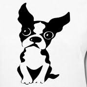 Black And White Boston Terrier Pictures Black And White Boston Terrier Drawings Boston Terrier Boston Terrier Illustration Boston Terrier Tattoo Dog Art