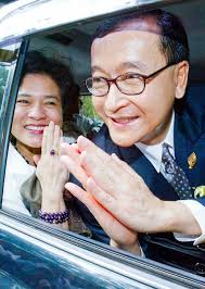 Rainsy targets leaders, Vietnam