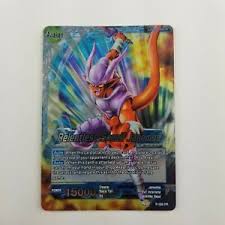 Dragon ball z was an anime series that ran from 1989 to 1996. Relentless Speed Janemba P 086 Pr Foil Dragon Ball Super Card Game Tcg Ebay