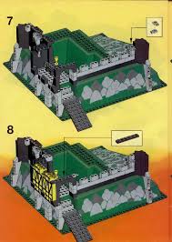 Anleitung Lego Set 6086 Castle Black Knights Castle Lego Ritterburg Ritterburg Lego Bauanleitung