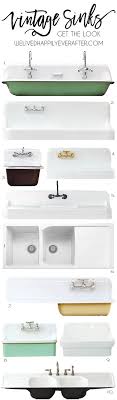 Maybe you would like to learn more about one of these? Vintage Looking Farmhouse Sinks For Your Home Apron Drainboard Style Hannahsfarmhousefavs We Lived Happily Ever After