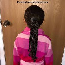 The tutorial also includes must have products & tools and some curly hair troubleshooting advice. Ponytail With Braids Tutorial An Easy Hairstyle For Mixed Race Curly Hair