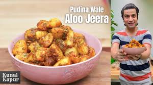 Chatpate Jeera Aloo Recipe Pudina Wale Kunal Kapur Subzi Recipes Potato Recipe Spicy Aloo Fry Youtube Aloo Recipes Subzi Recipe Spicy Recipes