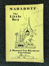 mahabote the little key a manual for burmese astrology