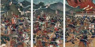 Although the sengoku period is often described as a transitional period between medieval and premodern ages, most historians regard it as the final stage of japan's middle ages. 053 Japan Art Sengoku Period Vintage Postcard Eight Pieces 412694919