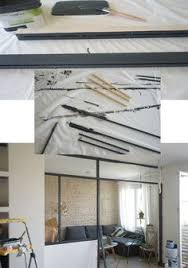 Diy Ma Verriere D Interieur Esprit Atelier D Artiste Fait Maison Maison Amenagement Maison Deco Entree Maison