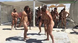 Beautiful Naturists Wrestling - ThisVid.com