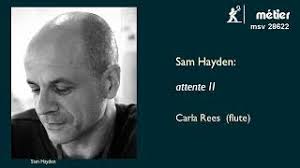 New music from Sam Hayden: Carla Rees plays "Attente