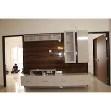 Wide range of tv units, stands & cabinets. Black And White Tv Showcase A Megam Interiors Id 19181244048