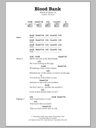 Tabs and sheet music search engine. Blood Bank By Bon Iver Guitar Chords Lyrics Guitar Instructor