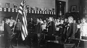 In this educational video for students follow. The U S Pledge Of Allegiance In German