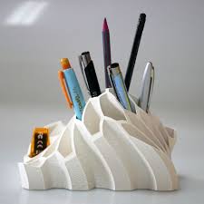 This Pen And Pencil Holder Is Ideal For Your Desk This File Is Optimized For 3d Printing Download This 3d 3d Printer Designs 3d Printing Diy 3d Printing Art