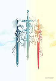 Sword art online alicization hd wallpapers for phones with 1080×1920 display resolution. Sword Art Duo By Davidgoh Sword Art Online Wallpaper Sword Art Online Art