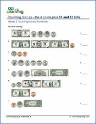 With our second grade money worksheets and printables, your students will learn the value of all kinds of bills and coins! Grade 2 Counting Money Worksheets Free Printable Money Math Worksheets Money Worksheets Counting Money Worksheets