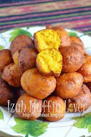 Izah Muffin Lover Cucur Lemak Manis Labu Kuning Indonesian Desserts Recipes Snacks
