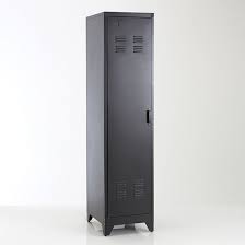 Armoire Vestiaire Americain 1 Porte En Metal Hiba Armoire Vestiaire Casiers Metalliques Meubles De Rangement