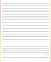 These printable papers are used to create circular or any important official the lined paper with a white background offers a very neat presentation. Free Printable Lined Paper Templates For Kids In Pdf