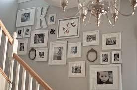Black And White Photo Frames For Wall Creative Wall Displays Get Those Photos Off Your Hard Drive Photo Wall Display Wall Display Creative Walls