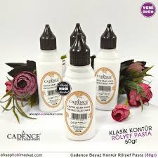 cadence kontur rolyef pasta 50ml ahsap hobi market