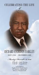 Obituary of Richard A Barkley