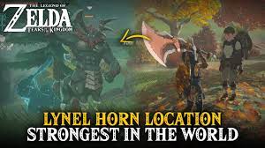 Lynel horn botw