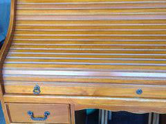 How to unlock a filing cabinet with a paper clip. Please Tell Me The Trick To Unlock A Roll Top Desk