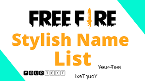 Some of the famous & stylish. Stylish Name For Free Fire List 2021 Best Style Names