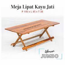 Meja lesehan unik, minimalis, bahkan meja lesehan. Jual Meja Makan Lipat Lesehan Minimalis 100x45 Kab Tuban Tokonesiashop Tokopedia