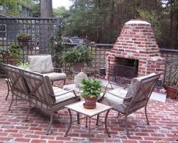 Brick Terrace Designs Native Home Garden Design Brick Paver Patio Patio Design Patio Fireplace