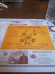 Kings garden restaurant store hours. Online Menu Of Kings Garden Restaurant Cranston Rhode Island 02910 Zmenu