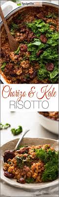 Chorizo Risotto With Kale Recipe In 2020 Chorizo Risotto Recipetin Eats Recipes