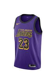 Authentic los angeles lakers jerseys are at the official online store of the national basketball association. Lebron James Los Angeles Lakers Official 18 19 Nike City Edition Swingman Jersey Mens Purple Stateside Sports