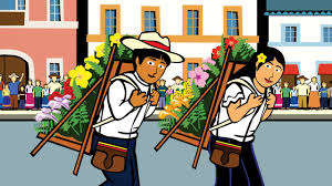 Mejores dibujos a lapiz dibujos tristes a lapiz dibujos animados a lapiz dibujos espeluznantes dibujos a lapiz tumblr dibujos a lapiz sencillos dibujos terroríficos dibujo a lapiz anime. La Feria De Las Flores En Colombia Espanol Saber Latino Youtube