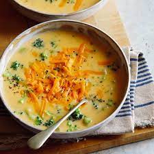 Easy Broccoli Cheddar Soup Spoon Fork Bacon Recipe Broccoli Cheddar Soup Hearty Soup Recipes Easy Broccoli Cheddar Soup