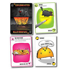 Click on the imessage icon to use the app. Exploding Kittens Original Edition Warmonger Games