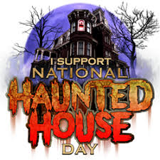 I Support National Haunted House Day The Second Friday In October Haunted House Haunted Attractions House Cast