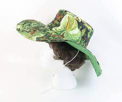 Floppy Hat Handmade Floral Hat Women Garden Hat Large Etsy Sun Hats Floral Hat Hats