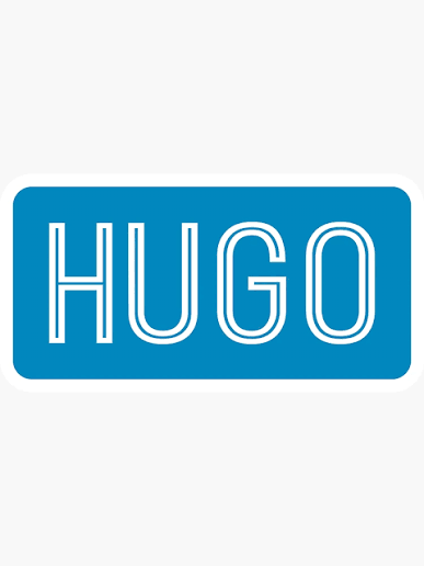 Hugo Name Sticker