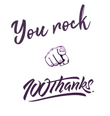 Rock on tap is a four piece rock and roll band based out of the east san francisco bay area. You Rock The Best Sticker By 100thanks For Ios Android Giphy