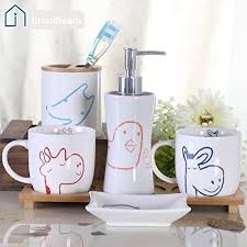 Find a giraffe bath set on zazzle. Adorable Accessories For Kids Bathroom Home Designing