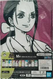 Toalla Para Manos Ichiban One Piece Nico Robin Rosa Nico Robin