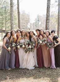 42 Lovely Ideas For A Cold Weather Wedding Bridesmaid Dress Colors Bridesmaid Fall Wedding Colors