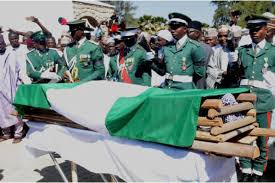The sudden death on friday of the chief of army staff,. Photos Ex Army Chief Salihu Ibrahim Buried In Kaduna Punch Newspapers
