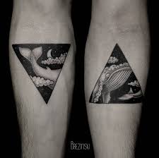 Instant free previews of your new tattoo! 52 Upside Down Triangle Tattoos