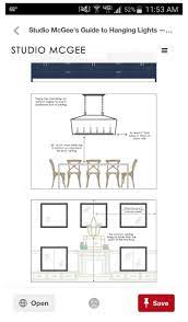 Distance from dining table to light fixture. Dining Room Light Fixture Height Diningroomlightfixtureheight Studio Mcgee G In 2021 Dining Room Light Fixtures Dining Room Table Light Chandelier In Living Room