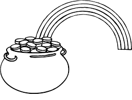 Supercoloring.com is a super fun for all ages: Rainbow Gold Coloring Page Novocom Top