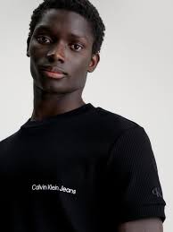 Slim Ribbed Cotton T-shirt